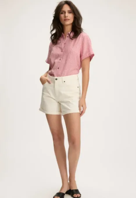 Hot Cecile Denim Short Shorts